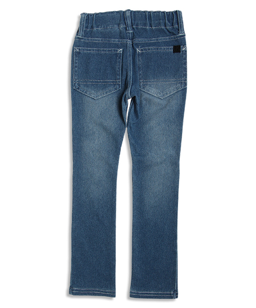 Ampersand（アンパサンド）の「デニムニットレギンス（デニムパンツ・キッズ・サーモンピンク/カーキ/オレンジ/ブルー/ブラック/ネイビー・95/140/100/120/80/90/110/130）」の22枚目の写真