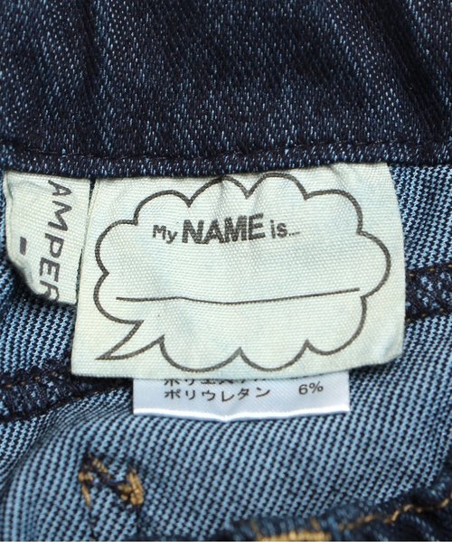 Ampersand（アンパサンド）の「デニムニットレギンス（デニムパンツ・キッズ・サーモンピンク/カーキ/オレンジ/ブルー/ブラック/ネイビー・95/140/100/120/80/90/110/130）」の10枚目の写真