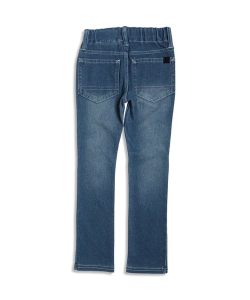 Ampersand（アンパサンド）の「デニムニットレギンス（デニムパンツ・キッズ・サーモンピンク/カーキ/オレンジ/ブルー/ブラック/ネイビー・95/140/100/120/80/90/110/130）」の13枚目の写真