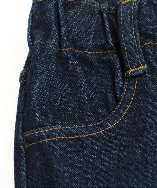 Ampersand（アンパサンド）の「デニムニットレギンス（デニムパンツ・キッズ・サーモンピンク/カーキ/オレンジ/ブルー/ブラック/ネイビー・95/140/100/120/80/90/110/130）」の18枚目の写真