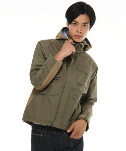 時しらず(トキシラズ)の「WM GORETEX MD310 JKT(その他アウター・メンズ・オリーブ/ネイビー・SMALL/MEDIUM)」の1枚目の写真