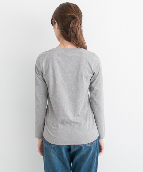 URBAN RESEARCH（アーバンリサーチ）の「 UR BRIGHTロゴTee（Tシャツ/カットソー・レディース・オフホワイト/グレー・FREE）」の10枚目の写真