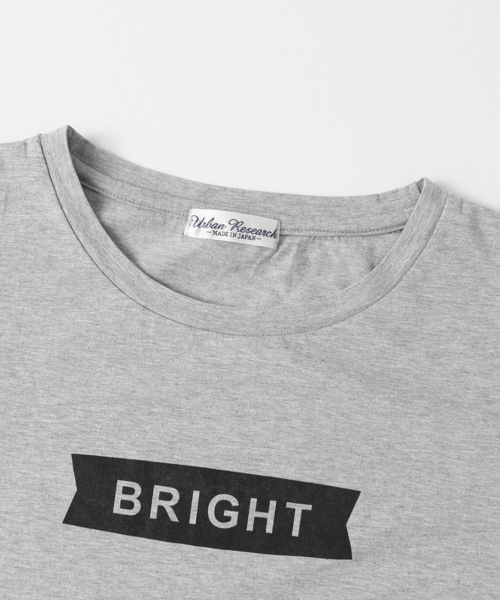 URBAN RESEARCH（アーバンリサーチ）の「 UR BRIGHTロゴTee（Tシャツ/カットソー・レディース・オフホワイト/グレー・FREE）」の11枚目の写真