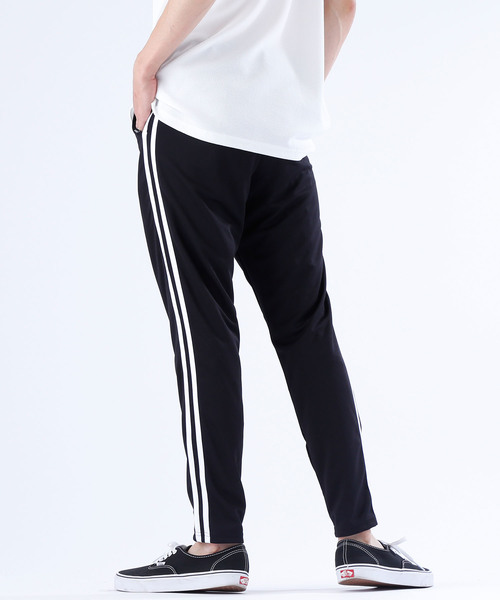 MONO-MART（モノマート）の「スリムスキニーラインパンツ/ジョガーラインパンツ/ワイドラインパンツ(アクティブストレッチ仕様)（その他パンツ・メンズ・ブラック×ホワイト/ネイビー/ホワイト/ブルー系その他/ブラック系その他/ブラック系その他2・L/M）」の11枚目の写真