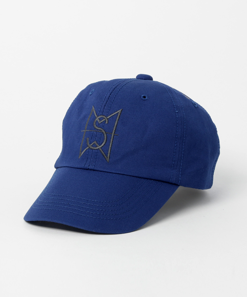 SWAP MEET MARKET（スワップミートマーケット）の「ロゴ刺繍キャップ（キャップ・キッズ・ブラック/カーキ/ブルー・MEDIUM/LARGE/SMALL）」の3枚目の写真