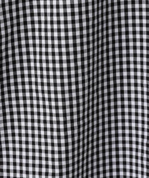 coen（コーエン）の「タイプライターギンガムチェックボタンダウンシャツ（シャツ/ブラウス・メンズ・ブラウン/ブラック/ネイビー・LARGE/MEDIUM/SMALL/X-LARGE）」の8枚目の写真