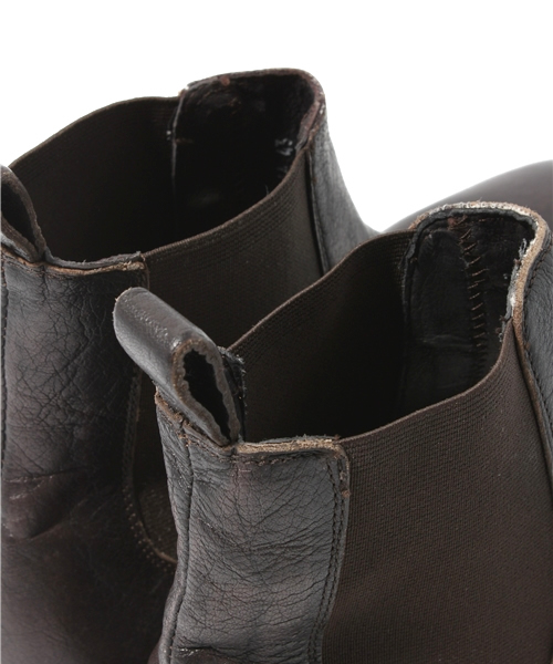 NANO universe(ナノユニバース)の「BOEMOS/アンティークレザーサイドゴア(ブーツ・メンズ・ブラック/ブラウン/キャメル・40/41/42/43)」の8枚目の写真