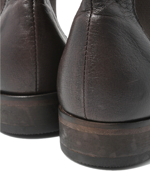 NANO universe(ナノユニバース)の「BOEMOS/アンティークレザーサイドゴア(ブーツ・メンズ・ブラック/ブラウン/キャメル・40/41/42/43)」の11枚目の写真