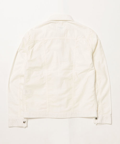 セール】Wrangler: 別注 ホワイト Gジャケット（デニムジャケット
