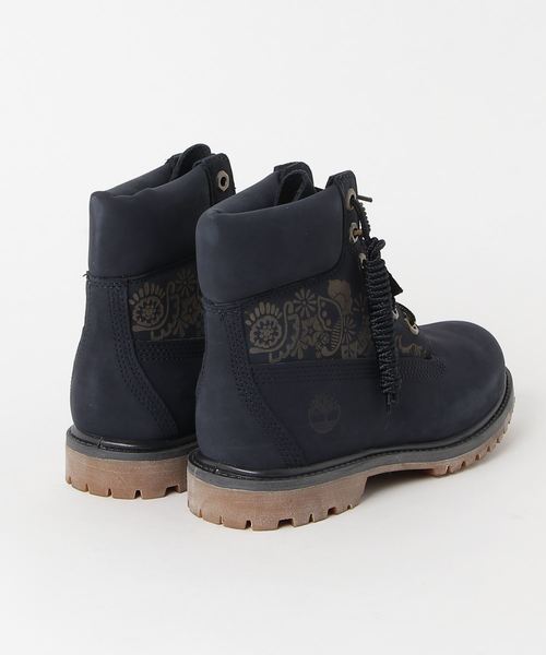 Timberland（ティンバーランド）の「【WOMEN】ティンバーランド®アイコン シックスインチ プレミアム ブーツ（ブーツ・レディース・ネイビー・23.0cm/23.5cm/24.0cm/24.5cm/25.0cm/25.5cm）」の2枚目の写真