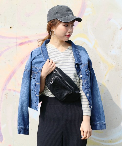 reca(レカ)の「◇新色入荷◇コットン100%! ゆるシルエット柔らかボーダーカットソー(Tシャツ/カットソー・レディース・ブラック/グレー/ネイビー/ライトピンク/ライトブルー・FREE)」の20枚目の写真