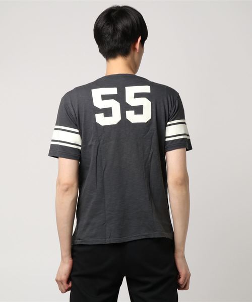 Champion(チャンピオン)の「【Champion/チャンピオン】メンズ ロチェスター フットボールTシャツ(Tシャツ/カットソー・メンズ・ブラック/オフホワイト/レッド/ネイビー/グレー・LARGE/MEDIUM)」の7枚目の写真