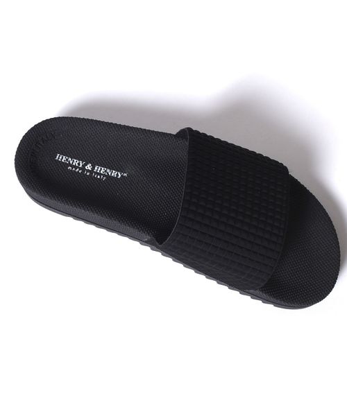 HENRY&HENRY(ヘンリーアンドヘンリー)の「HENRY&HENRY: RIPPLE SOLE サンダル■(サンダル・メンズ・ホワイト/ブラック/ネイビー・40/42)」の5枚目の写真