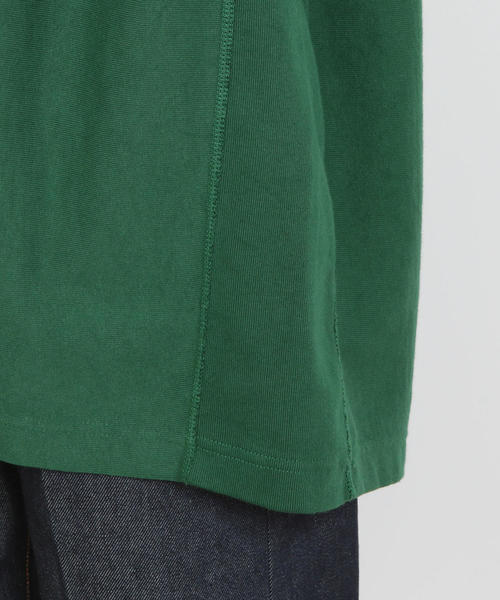 Champion（チャンピオン）の「【別注】＜Champion（チャンピオン）＞∴リバースウィーブTシャツ o（Tシャツ/カットソー・レディース・ベージュ/パープル/イエロー/ダークグリーン・MEDIUM）」の18枚目の写真