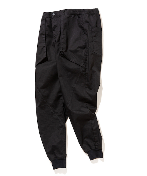 rehacer(レアセル)の「rehacer : Joint Rib Soft Sarouel Pants Made in Japan / ジョイント リブ ソフト サルエル パンツ メイドインジャパン(チノパンツ・メンズ・ブラック/カーキ・SMALL/MEDIUM/LARGE)」の6枚目の写真