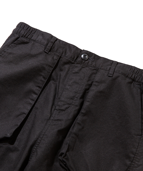 rehacer(レアセル)の「rehacer : Joint Rib Soft Sarouel Pants Made in Japan / ジョイント リブ ソフト サルエル パンツ メイドインジャパン(チノパンツ・メンズ・ブラック/カーキ・SMALL/MEDIUM/LARGE)」の7枚目の写真