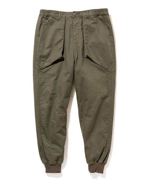 rehacer(レアセル)の「rehacer : Joint Rib Soft Sarouel Pants Made in Japan / ジョイント リブ ソフト サルエル パンツ メイドインジャパン(チノパンツ・メンズ・ブラック/カーキ・SMALL/MEDIUM/LARGE)」の12枚目の写真