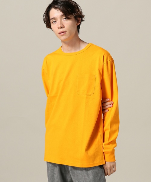 JOINT WORKS(ジョイントワークス)の「B-ドツメテンジクロングTシャツ(Tシャツ/カットソー・メンズ・ホワイト/ブラック/ネイビー/ボルドー/グリーン系その他/イエロー・LARGE/MEDIUM)」の5枚目の写真
