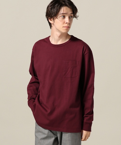 JOINT WORKS(ジョイントワークス)の「B-ドツメテンジクロングTシャツ(Tシャツ/カットソー・メンズ・ホワイト/ブラック/ネイビー/ボルドー/グリーン系その他/イエロー・LARGE/MEDIUM)」の6枚目の写真
