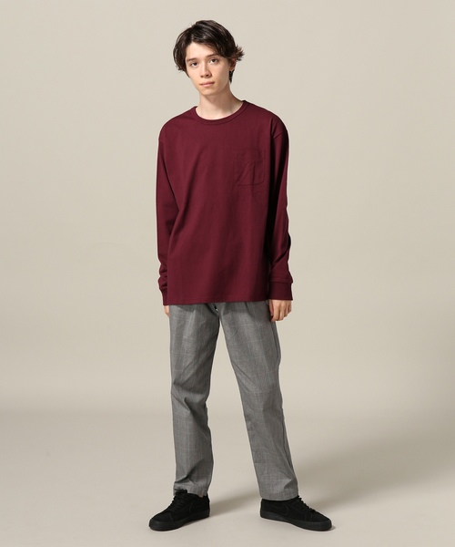 JOINT WORKS(ジョイントワークス)の「B-ドツメテンジクロングTシャツ(Tシャツ/カットソー・メンズ・ホワイト/ブラック/ネイビー/ボルドー/グリーン系その他/イエロー・LARGE/MEDIUM)」の19枚目の写真
