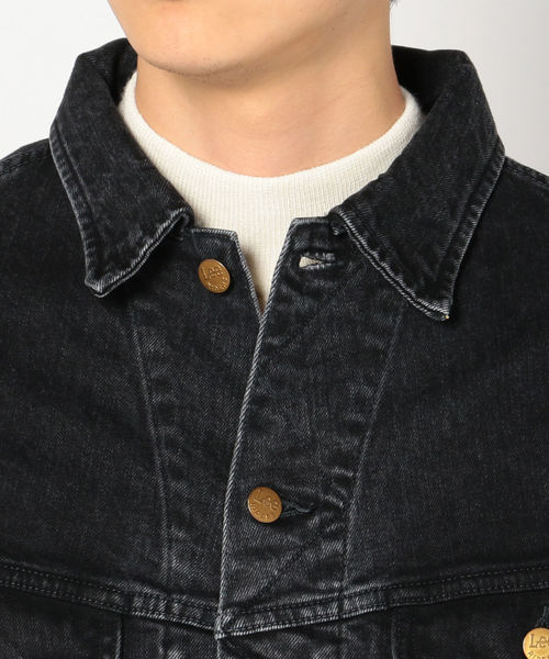 Lee（リー）の「Lee: 【RIDER】 G-ジャケット（デニムジャケット・メンズ・ブラック/ブルー・SMALL/MEDIUM/LARGE）」の12枚目の写真