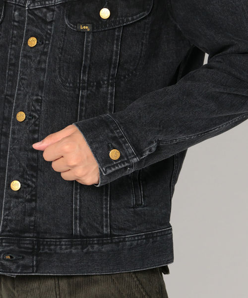 Lee（リー）の「Lee: 【RIDER】 G-ジャケット（デニムジャケット・メンズ・ブラック/ブルー・SMALL/MEDIUM/LARGE）」の6枚目の写真