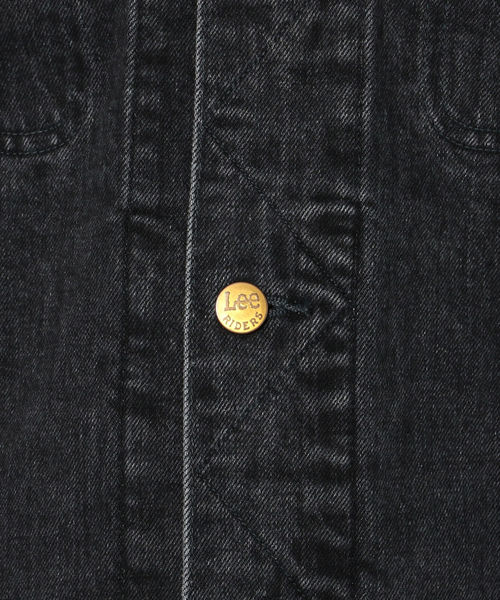 Lee（リー）の「Lee: 【RIDER】 G-ジャケット（デニムジャケット・メンズ・ブラック/ブルー・SMALL/MEDIUM/LARGE）」の10枚目の写真