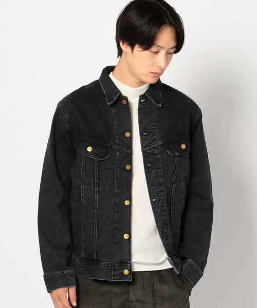 Lee（リー）の「Lee: 【RIDER】 G-ジャケット（デニムジャケット・メンズ・ブラック/ブルー・SMALL/MEDIUM/LARGE）」の14枚目の写真