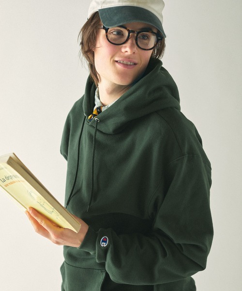 Champion(チャンピオン)の「【champion】 チャンピオン HOODED オーバーサイズ パーカー フーディー(パーカー・メンズ・ホワイト/ブラック/グレー/チャコールグレー/ダークグリーン/ネイビー/ワイン/ロイヤルブルー/オレンジ/パープル・M/L/XL/S)」の12枚目の写真