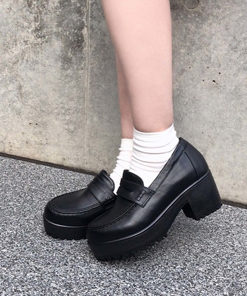 【one after another NICECLAUP】厚底ローファー one after another NICE CLAUP（ワンアフターアナザーナイ