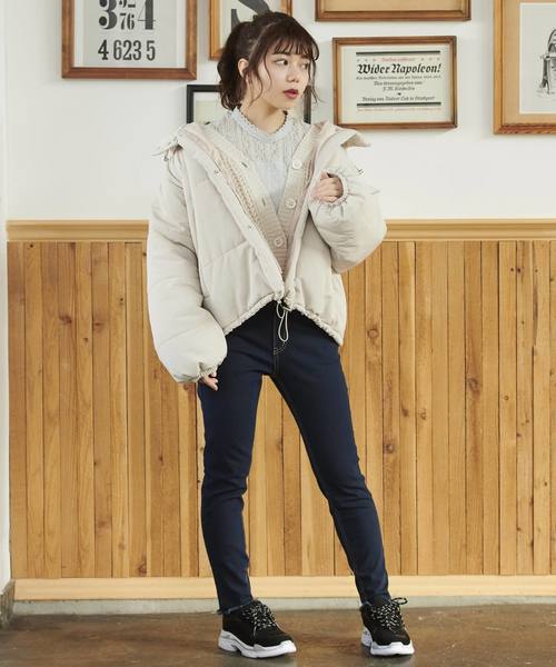 OLIVE des OLIVE（オリーブデオリーブ）の「ナカワタ ブルゾン（ダウン