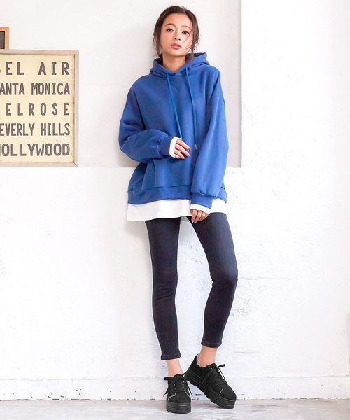 KOBE LETTUCE（コウベレタス）の「プラットフォーム厚底スニーカー（スニーカー・レディース・ブラック/カーキ/アイボリー/ホワイト系その他/ブラック系その他/キャメル・S/M/L）」の10枚目の写真