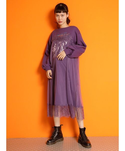 jouetie（ジュエティ）の「リメイクロックワンピース（ワンピース