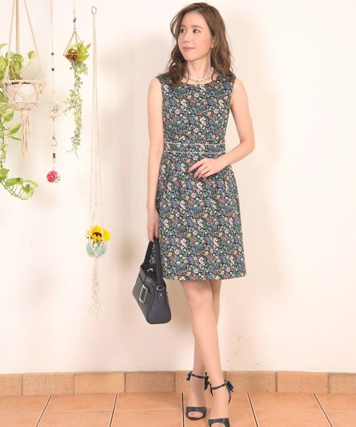 新品本物値下げ のprincess ディアプリンセス のファッション Princess ディアプリンセス のワンピース リバティプリント ノースリーブ ワンピース ワンピース Dear ノースリーブワンピース を購入できます Dear リバティプリント