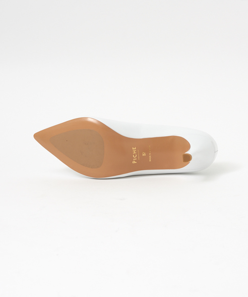 PICHE ABAHOUSE(ピシェ アバハウス)の「【最高パンプス】美脚×快適fluffy fitコンビパンプス(パンプス・レディース・ホワイト/ブラック/ピンクベージュ・34/35/36/37/38/39/40)」の14枚目の写真