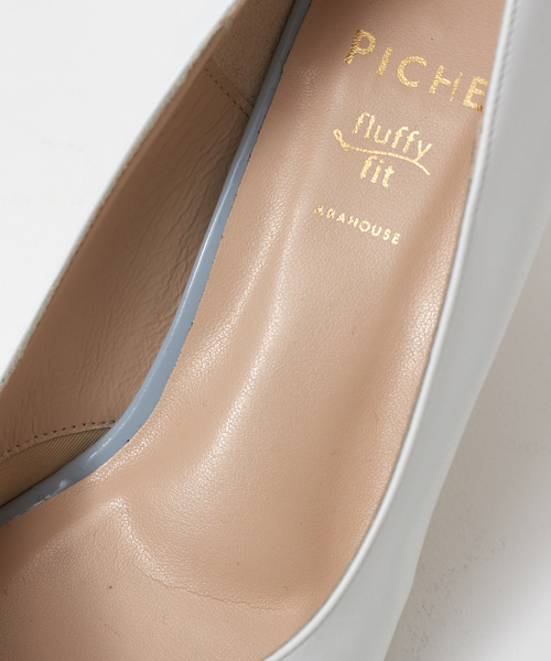 PICHE ABAHOUSE(ピシェ アバハウス)の「【最高パンプス】美脚×快適fluffy fitコンビパンプス(パンプス・レディース・ホワイト/ブラック/ピンクベージュ・34/35/36/37/38/39/40)」の12枚目の写真