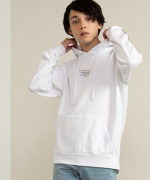 WEGO | WEGO/ミニマムシンプルロゴプリントプルパーカー(パーカー)