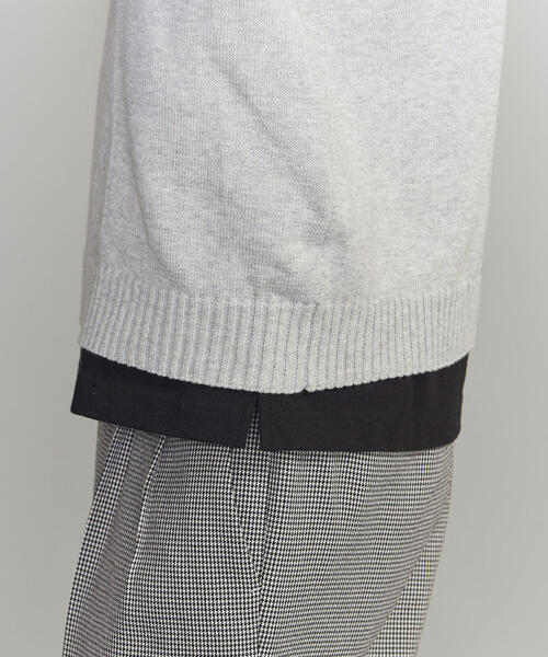 BEAUTY&YOUTH UNITED ARROWS（ビューティーアンドユースユナイテッドアローズ）の「【WEB限定】 by コットン ワイド ベスト（ベスト・メンズ・ネイビー/グレー・S/M/L）」の3枚目の写真