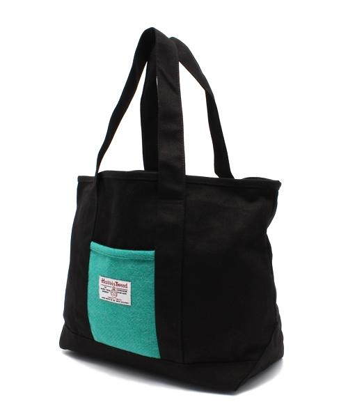 VENCEEXCHANGE（ヴァンスエクスチェンジ）の「ハリスツイードトートBAG（トートバッグ・メンズ・グレー/グリーン/レッド・FREE）」の5枚目の写真