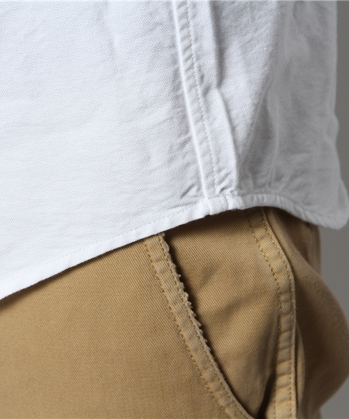 BEAMS（ビームス）の「○BEAMS / トリコロールパイピング 7分袖シャツ（シャツ/ブラウス・メンズ・ホワイト/ブルー・SMALL/LARGE/MEDIUM/X-LARGE）」の11枚目の写真