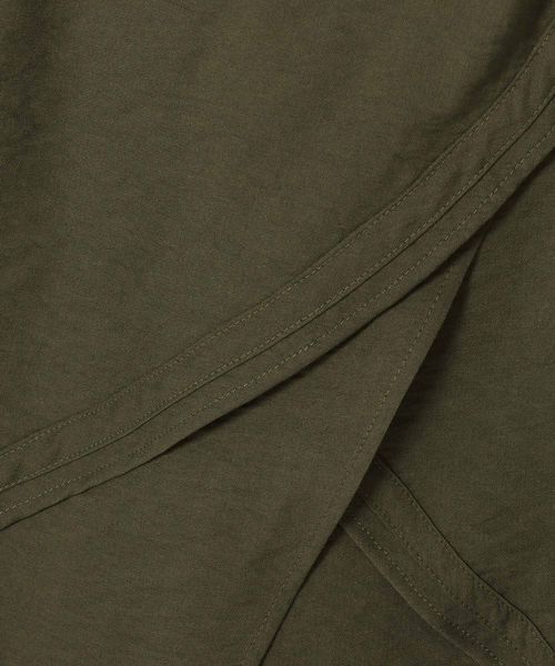 TEVALT(ヴァレット)の「ダブルラップ アシンメトリーフレアロングスカート(スカート・レディース・ベージュ/カーキ/ブラック・38)」の12枚目の写真