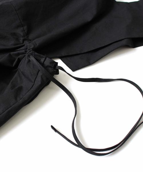 MODE ROBE（モードローブ）の「サイドリボンワンピース（ワンピース・レディース・ブラック/ベージュ・FREE）」の9枚目の写真