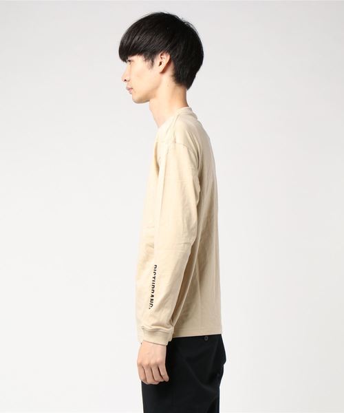 WEGO（ウィゴー）の「WEGO/シンプルロゴプリントロンT（Tシャツ/カットソー・メンズ・ホワイト/ブルー系その他/ベージュ/ホワイト系その他・SMALL/MEDIUM/LARGE）」の6枚目の写真