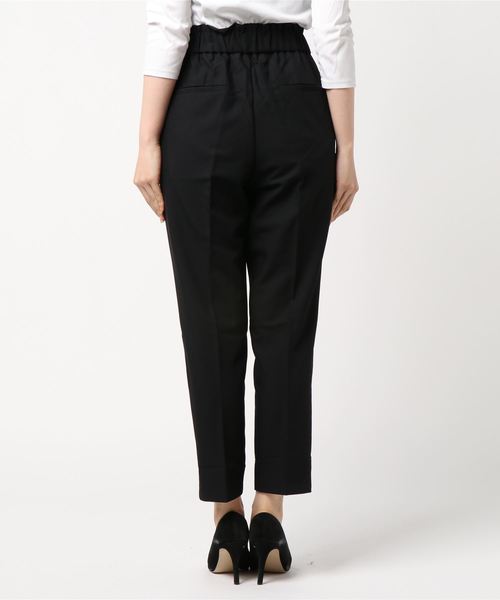 STYLEBLOCK（スタイルブロック）の「ツイルハイウエストテーパードパンツ（その他パンツ・レディース・ブラック/ネイビー/ブラウン/オフホワイト/カーキ/チャコール/ベージュ/マスタード・M/L/LL/3L）」の10枚目の写真