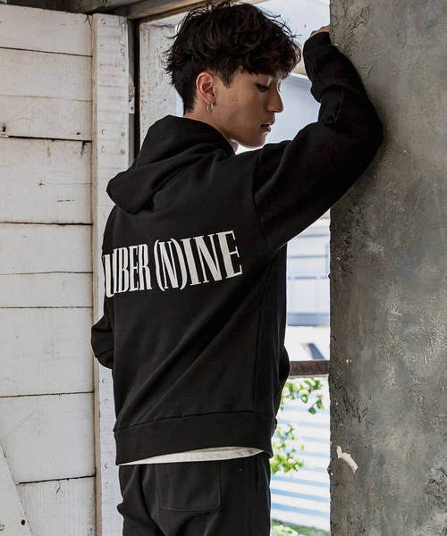 NUMBER (N)INE DENIM(ナンバーナインデニム)の「NUMBER (N)INE DENIM(ナンバーナインデニム)ドロップショルダーパーカー(パーカー・メンズ・ブラック/ベージュ/グレー・S/M/L/XL)」の10枚目の写真