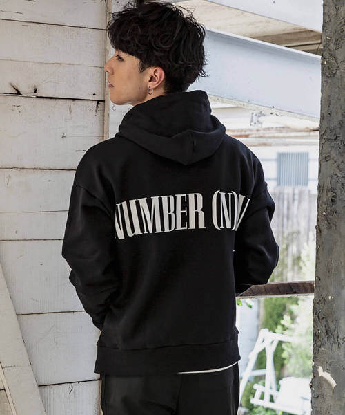 NUMBER (N)INE DENIM(ナンバーナインデニム)の「NUMBER (N)INE DENIM(ナンバーナインデニム)ドロップショルダーパーカー(パーカー・メンズ・ブラック/ベージュ/グレー・S/M/L/XL)」の12枚目の写真