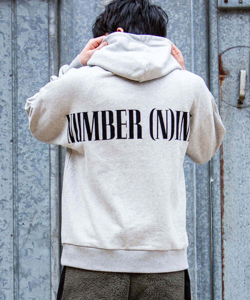 NUMBER (N)INE DENIM(ナンバーナインデニム)の「NUMBER (N)INE DENIM(ナンバーナインデニム)ドロップショルダーパーカー(パーカー・メンズ・ブラック/ベージュ/グレー・S/M/L/XL)」の14枚目の写真