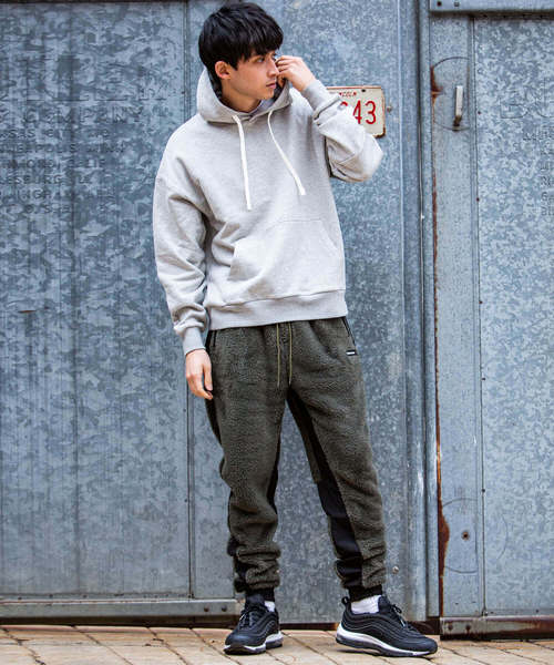 NUMBER (N)INE DENIM(ナンバーナインデニム)の「NUMBER (N)INE DENIM(ナンバーナインデニム)ドロップショルダーパーカー(パーカー・メンズ・ブラック/ベージュ/グレー・S/M/L/XL)」の5枚目の写真