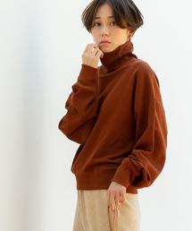 coen | USAコットン裏毛タートルネックスウェット(スウェット)