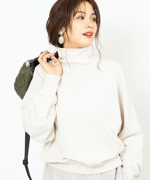 coen | USAコットン裏毛タートルネックスウェット(スウェット)